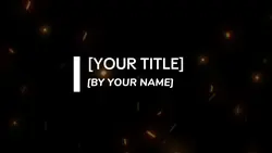 Intro Template