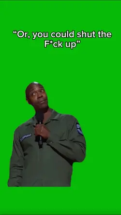 Shut the F up