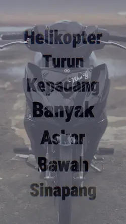 helikopter turun