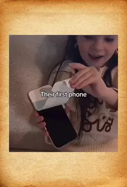 their first phone 