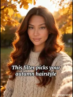 Autumn hairstyle 