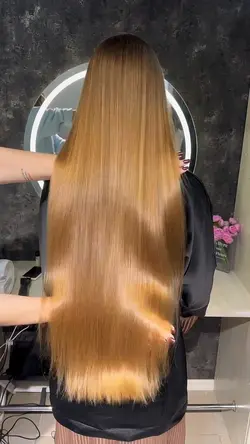 straight hair