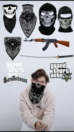 Gangsta mask trend