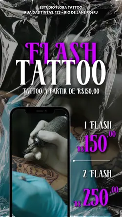 Flash tattoo