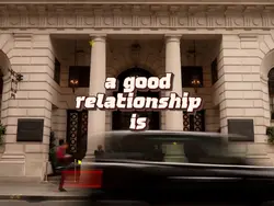 a good relationship