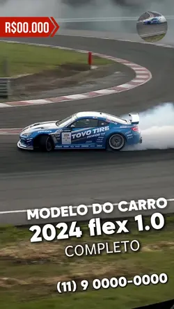 Impacto na pista: anúncio veloz