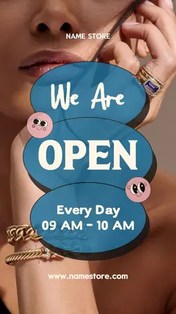 WE ARE OPEN