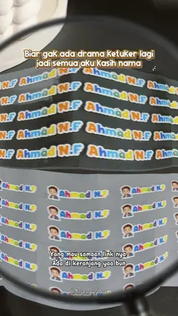 Label Nama