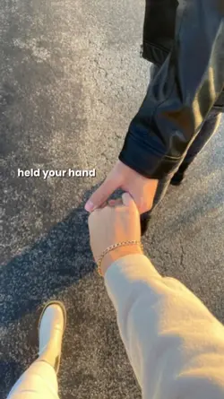 i finally held your 