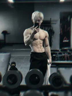 gym aesthetic filter