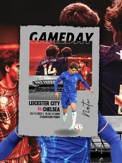 POSTER FOOTBALL WAW 