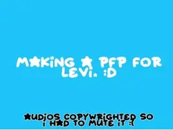 Pfp for Levi. :D