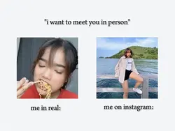 real vs instagram
