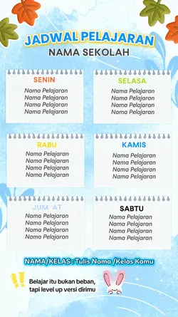 Daftar Pelajaran 05