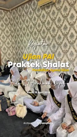 ujian praktek islami