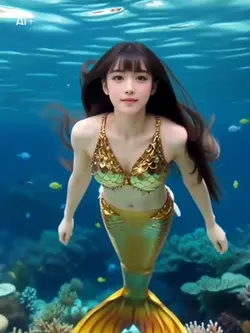 AI 金色の人魚姫