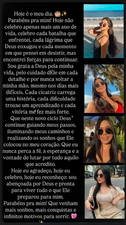 parabéns pra mim