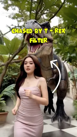 chased by t-rex
