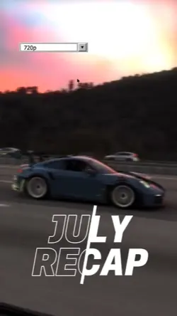 July recap aesthetic