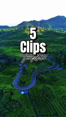 5 Clips template 
