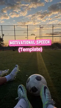 Motivational speech