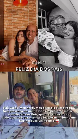 Feliz dia dos pais
