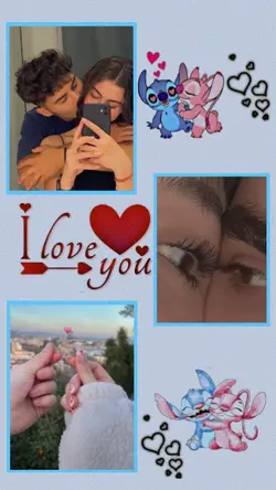 i love you ,stich 