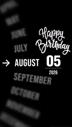 BDAY SON 05 AUGUST