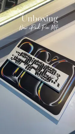 Unboxing iPad Pro M4