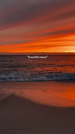 beautiful sunset | 