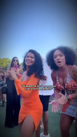 só quem se arrisca