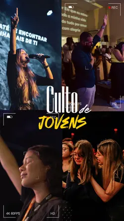 Culto de jovens ✝️