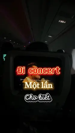 Đi concert cho biết