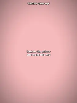 look in the mirror