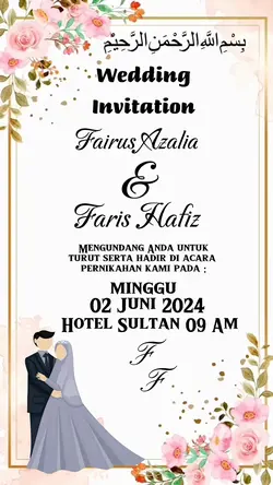 undangan ganti text 