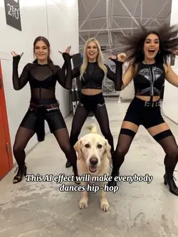 Hip-hop dance filter