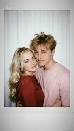 Polaroid couple