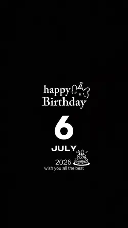 Happy birthday 