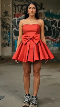 RED DRESS 
