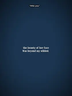 Beauty of her face