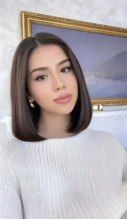 Long Bob Hair Effect
