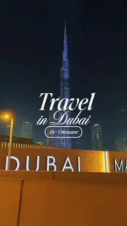 travel in Dubai 