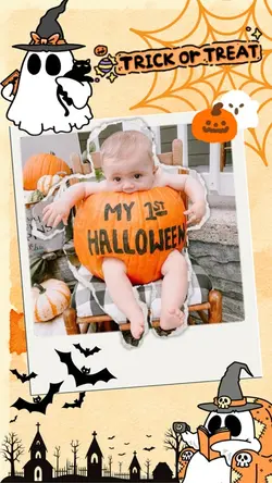 Baby in Halloween 🎃 