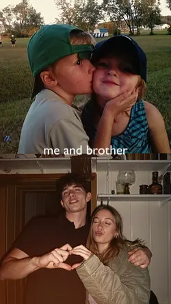 me and brother