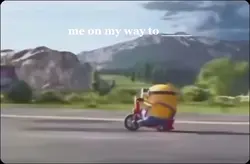 me omw to-
