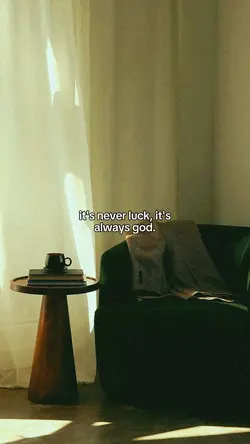it's never luck, it'