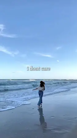 i don't care anymore