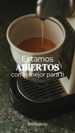 Cafetería Promoción 