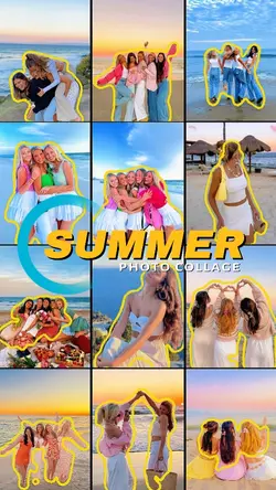 Summer Photo Collage