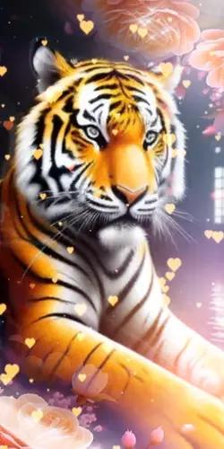 Tiger shape 